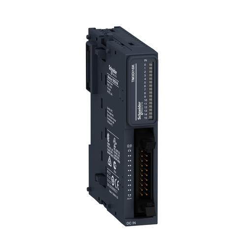 Mayer-DDS-discrete input module, Modicon TM3, 16 inputs, HE10, 24V DC-1