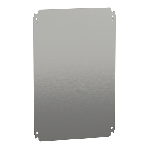 Square D NSYMM64 21.7 Inch x 13.8 Inch Plain Galvanized Steel Mounting Plate Product image for Square D NSYMM64 21.7 Inch x 13.8 Inch Plain Galvanized Steel Mounting Plate