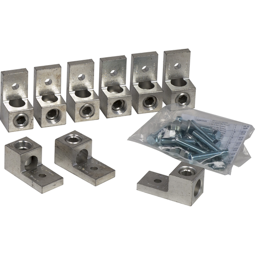 Product image for Square D DASKP1000 2 AWG to 600 kcmil Stranded Low Voltage Transformer Lug Kit