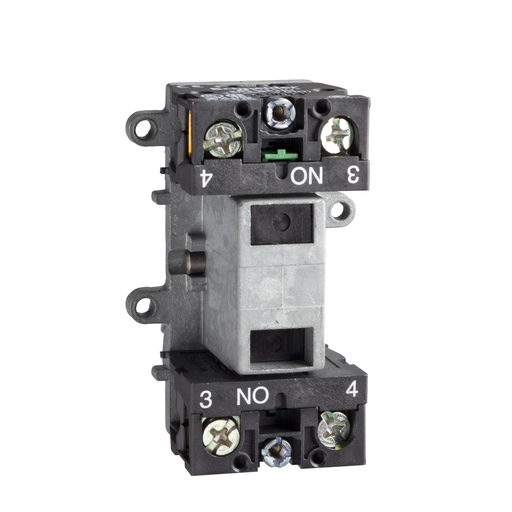 Product image for Square D XENG3781 240 VAC 3 Amp 2NO Pendant Station Contact Block