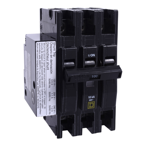 Product image for Square D QOU3401042 3-Pole 40 Amp 240 Volt Thermal Magnetic/Common Trip Miniature Circuit Breaker