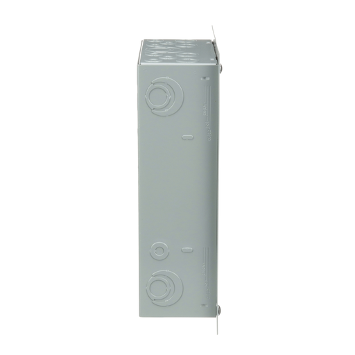 Mayer-DDS-Load center, Homeline, 1 phase, 6 spaces, 12 circuits, 100A fixed main lugs, NEMA1, flush cover-2