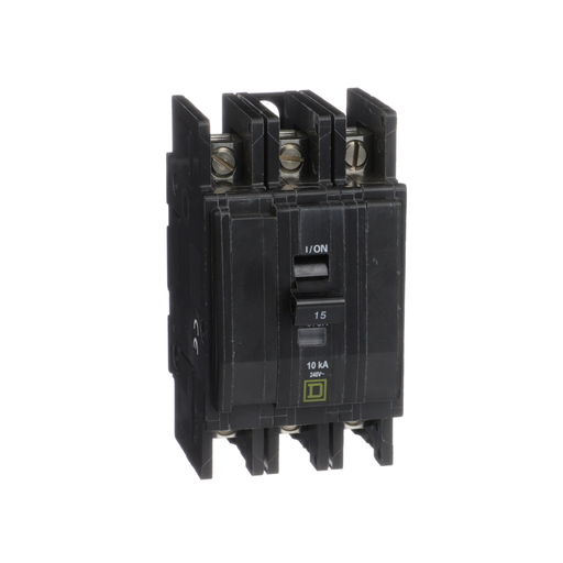 Product image for Square D QOU315 240 Volt 15 Amp Miniature Circuit Breaker