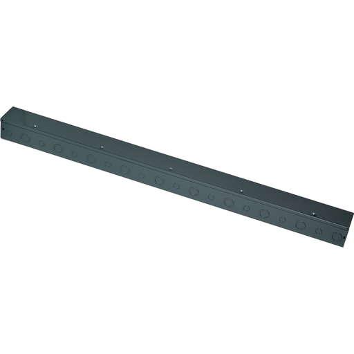 Product image for Square D LDB45KO 4 x 4 Inch x 5 Foot NEMA 1 14 Gauge Steel Hinged Cover Wireway