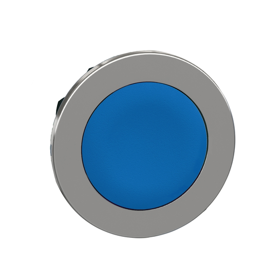 Mayer-DDS-Head for non illuminated push button, Harmony XB4, flush mounted blue flush caps pushbutton push-1