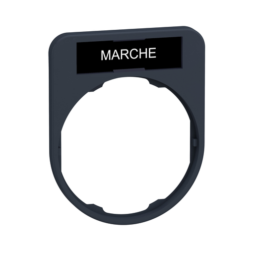 Mayer-DDS-legend holder with marche marking for flush-1