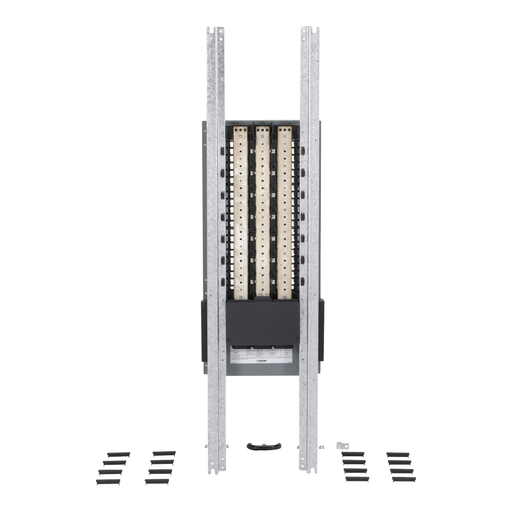 Mayer-DDS-Panelboard interior, NQ, main lugs, 600A, Cu bus, 42 pole spaces, 3 phase, 4 wire, 240VAC, 48VDC-2