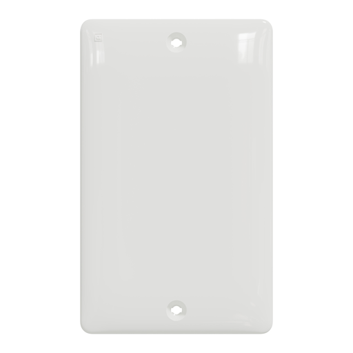 Mayer-DDS-Blank plate, X Series, 1 gang, white, matte finish-2