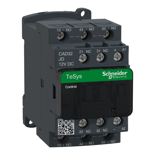 Product image for Square D CAD32JD RELAY 600V 10AMP TESYS + OPTIONS