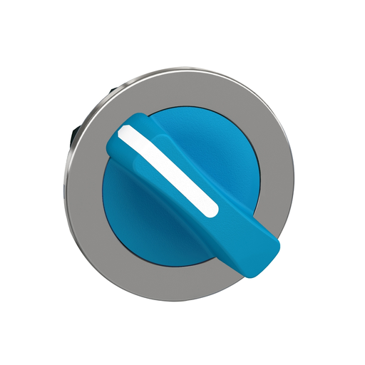 Mayer-DDS-Head for selector switch, Harmony XB4, blue handle, flush, 30mm, 2 positions, stay put-1