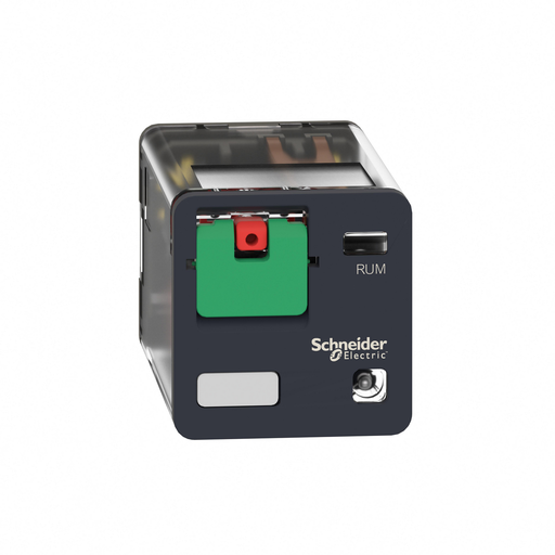 Mayer-DDS-universal plug in relay, Harmony Electromechanical Relays, 10A, 3CO, with LED, lockable test but to n, 230V AC-2