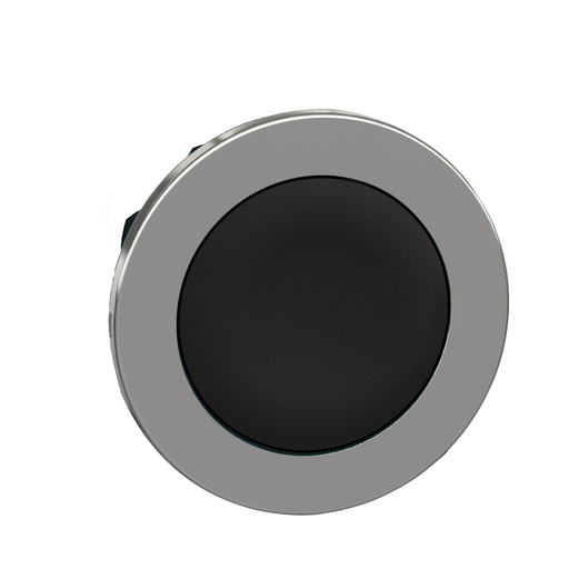 Mayer-DDS-Head for non illuminated push button, Harmony XB4, flush mounted black flush caps pushbutton push-1