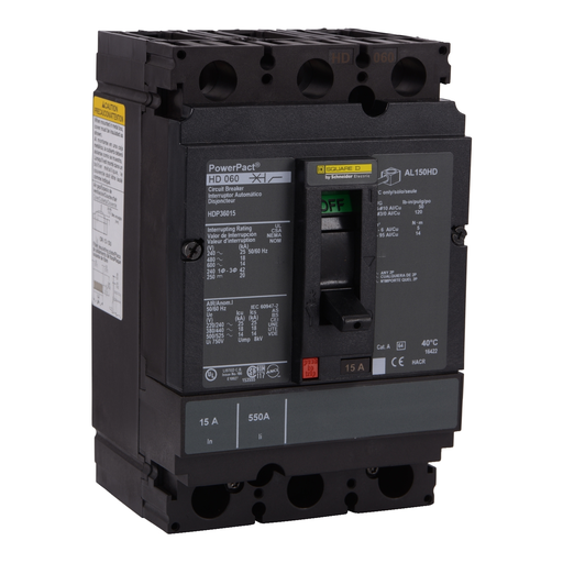Product image for SQD HDP36100 Circuit breaker, Power