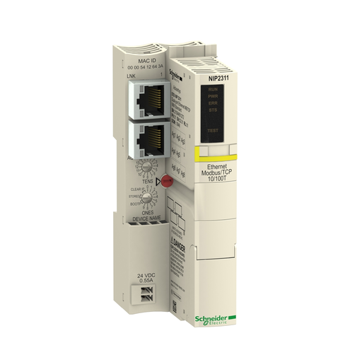 Mayer-DDS-network interface module, Modicon STB, standard, Ethernet, modbus TCP/IP, 10-100Mbits-1