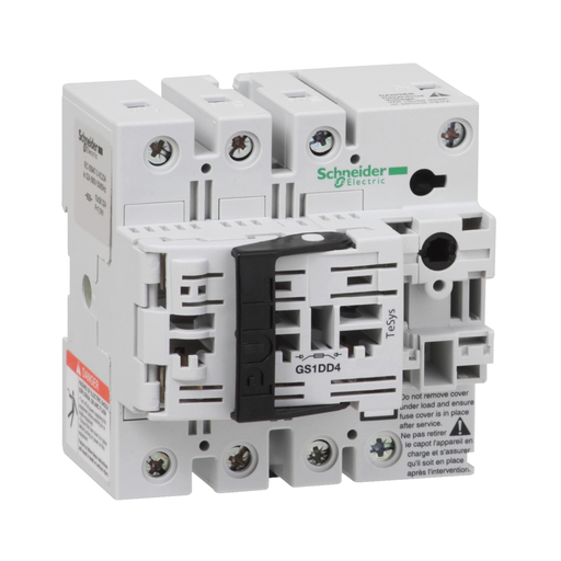 Mayer-DDS-Switch disconnector fuse, TeSys GS, 3P + N, 4NO, 32A, fuse type NFC, size 10x38mm-1