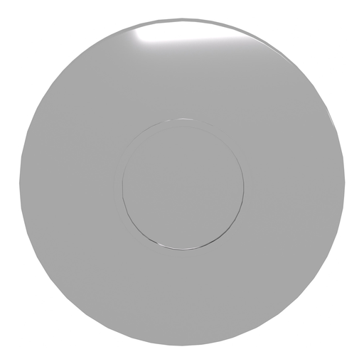 Mayer-DDS-Blanking plug, Harmony XB4, round, metal, chromium plated, 22mm-2
