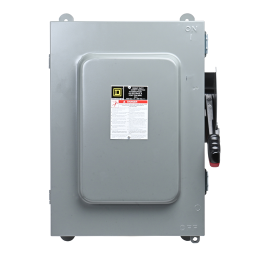 Mayer-DDS-Safety switch, heavy duty, non fusible, 30A, 4 pole, 30HP, 600V AC/DC, NEMA 12-2