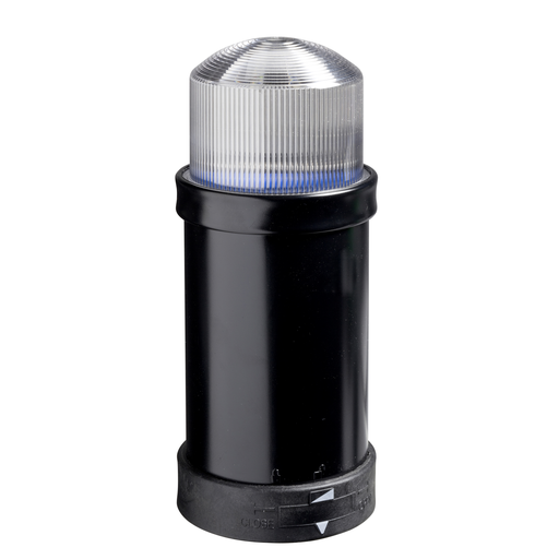 Mayer-DDS-Indicator bank, Harmony XVB, illuminated unit, plastic, clear, 70mm, integral flash discharge tube, 10joule, 24V AC/DC-1