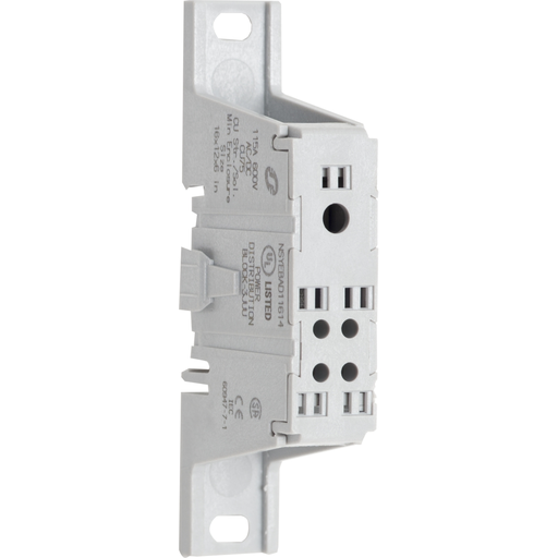 Mayer-DDS-Power distribution block, Linergy, enclosed, 115A CU, 600V, 1 line side lug, 4 load side lug, AL lug-1