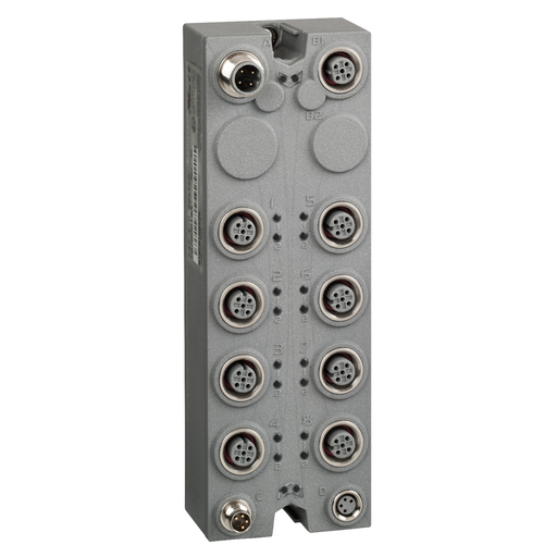 Mayer-DDS-Discrete I/O expansion block, Modicon TM7, IP67, 16 DI, 24 V DC, M12 connector-1