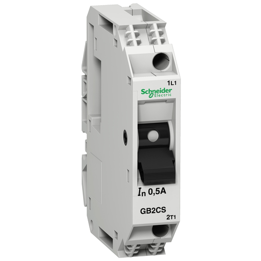 Mayer-DDS-TeSys GB2 thermal magnetic circuit protector, 1 P, 0.5 A, Id = 3.3 A-1