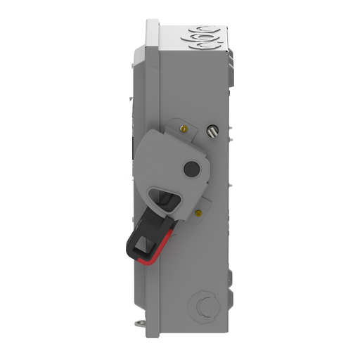 Mayer-DDS-Safety switch, VisiPacT, heavy duty, fused, viewing window, NEMA 1, 240V, 30A, 2 pole, neutral bonded, ground lugs-2