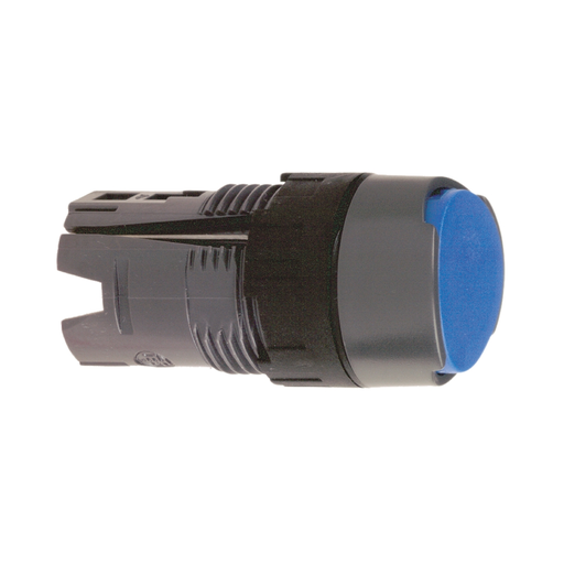 Mayer-DDS-Head for non illuminated push button, Harmony XB6, blue flush pushbutton 16mm spring return unmarked-1