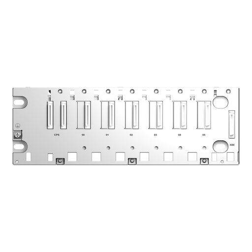 Mayer-DDS-Backplane, Modicon X80, 6 slots, panel, mounitng plate or DIN rail mounting, ruggedized-2