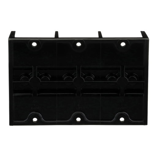 Mayer-DDS-Power distribution block, Linergy, 3 pole, 2 line, 12 load, 760A Cu, 620A Al, 600V-2