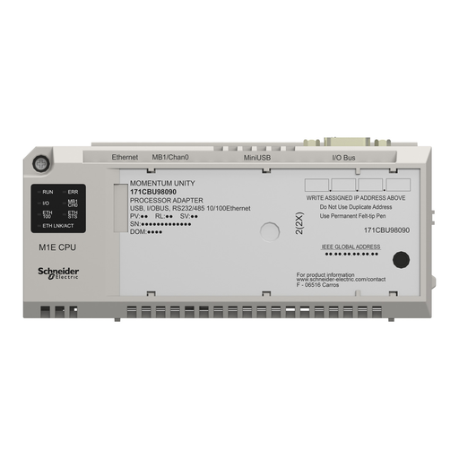 Mayer-DDS-Unity M1E processor - RS232/485 - Ethernet - USB - I/O bus-2