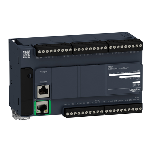 Mayer-DDS-logic controller, Modicon M221, 40 IO, transistor, PNP, Ethernet-1