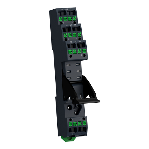 Mayer-DDS-push in socket with clamp, Harmony Electromechanical Relays, for RXG2 relays, 5A, push-in terminals, separate contact-2
