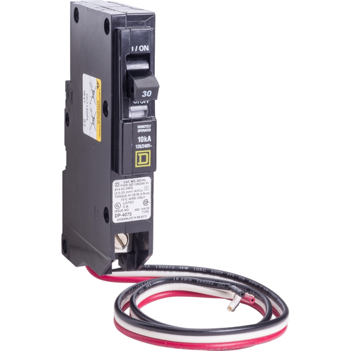 Mayer-DDS-Mini circuit breaker, QO, 30A, 1 pole, 120/240VAC, 10kA, plug in, Powerlink-1