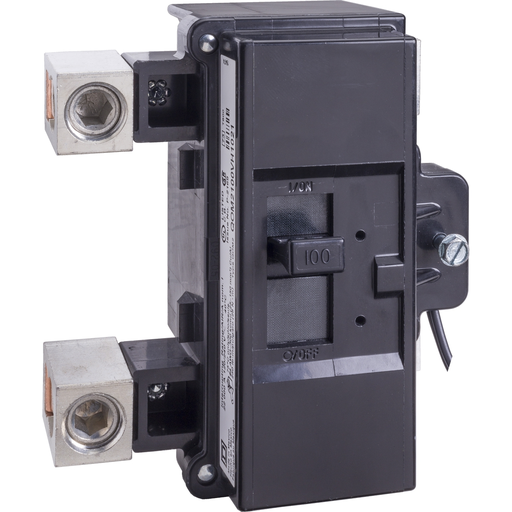 Mayer-DDS-Main breaker, QO, 100A, 2 pole, 120/240VAC, 22kA, bolt on, AC shunt-1