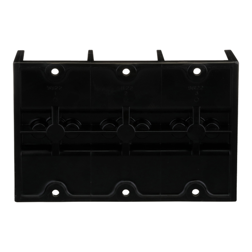 Mayer-DDS-Power distribution block, Linergy, 3 pole, 2 line, 2 load, 760A Cu, 620A Al, 600V-2