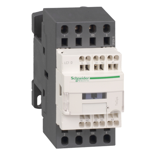 Mayer-DDS-IEC contactor, TeSys D, nonreversing, 40A resistive, 4 pole, 2 NO and 2 NC, 48VAC 50/60Hz coil, open style-1