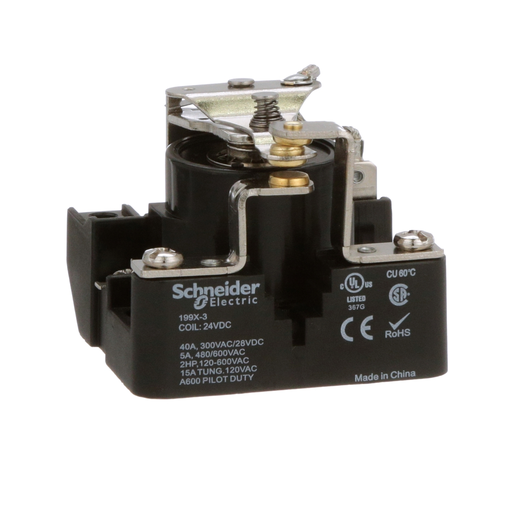 Product image for SQD 199X-3 Power relay, SE Relays,