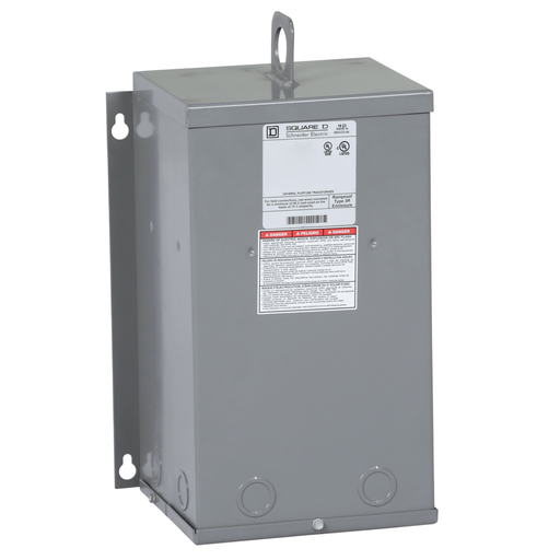 Product image for Square D 3S43F 3 kVa 120 x 240 VAC Primary 12/24 VAC Secondary Dry Type Buck and Boost Transformer