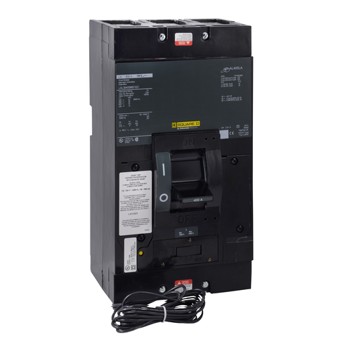 Mayer-DDS-Circuit breaker, LA, I-Line, 400A, 3 pole, 22kA, 600VAC, shunt trip, phase ABC-1