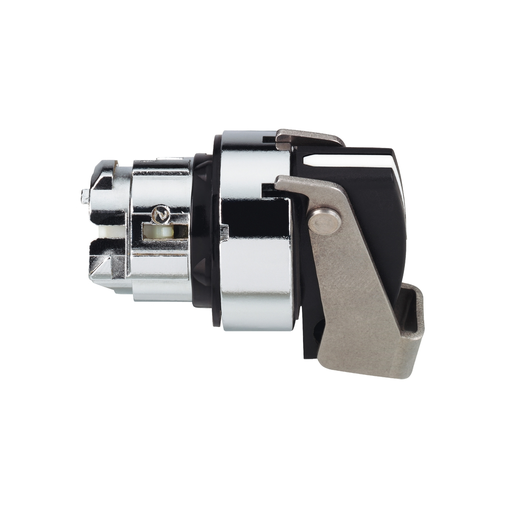 Mayer-DDS-Head for selector switch, Harmony XB4, black 22mm 3 position spring return-1