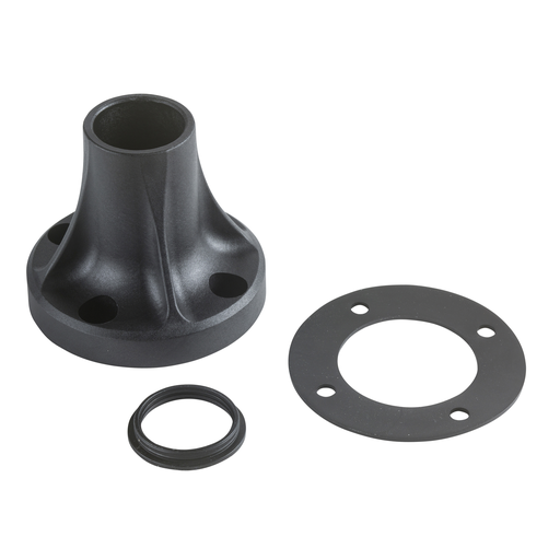 Mayer-DDS-Fixing base, Harmony XVB, for modular tower lights,  plastic, black, 70mm-1
