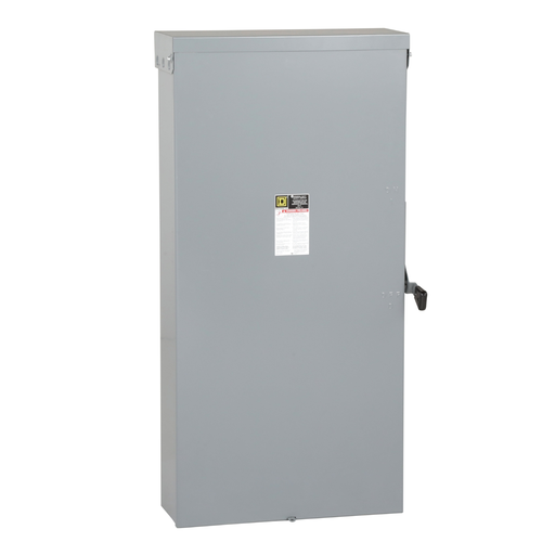 Product image for Square D T327NR 240 VAC 800 Amp 3-Pole NEMA 1 General Duty Safety Switch