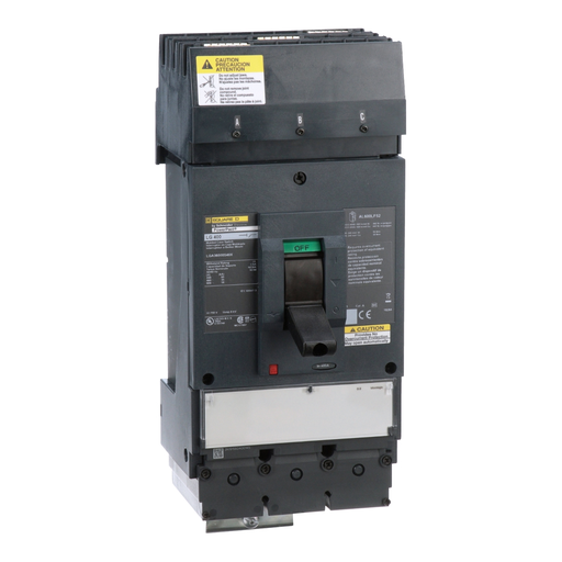 Mayer-DDS-Automatic switch, PowerPacT L, 600A, 3 pole, 600VAC, 18kA, I-Line, magnetic, ABC-1