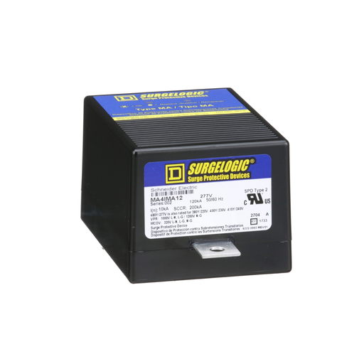 Product image for Square D MA4IMA12 480 Volt Star/277 Volt 120 kA 3-Phase Wye 4-Wire Surge Protective Device Module