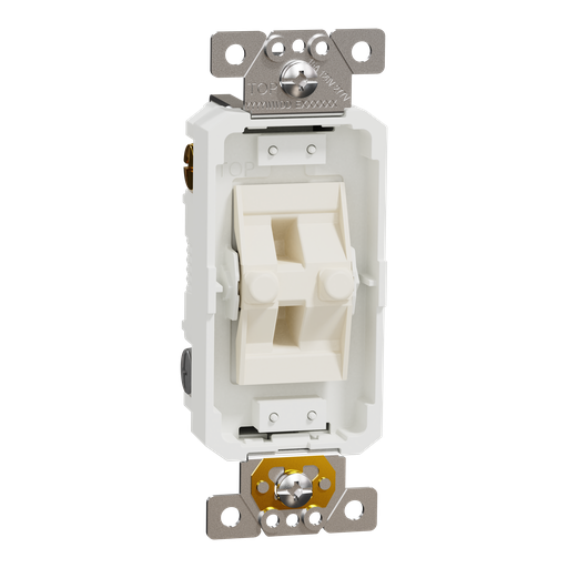 SQR14141XX - Switch module, X Series, 15A, single pole, 4 way