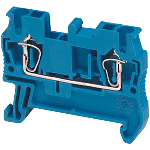 Mayer-DDS-Terminal block, Linergy TR, spring type, feed through, 2 points, 2.5mm², blue-1