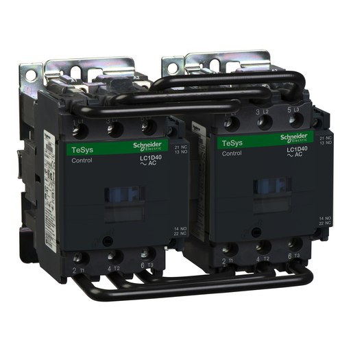 Mayer-DDS-Reversing Contactor, TeSys Deca, 3P(3NO), AC-3, <=440V, 40A, 120V AC 60Hz coil-1