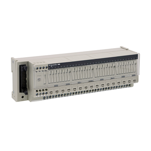 Mayer-DDS-passive connection sub-base ABE7 - 16 inputs - fuses - Led - isolator-1