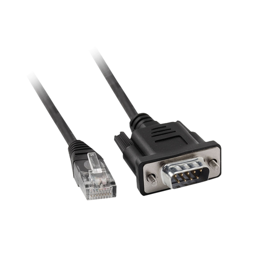 Mayer-DDS-Modicon M251, Modicon M221, Modicon M241, Modicon M340 automation platform, RS 232 serial link cable, for data communication equipment, 3 m, 4 wires-1