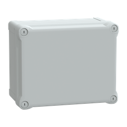 NSYTBS241912H – ABS box IP66 IK07 RAL7035 Int.H225W175D120 Ext.H241W194D127 Opaque cover H40